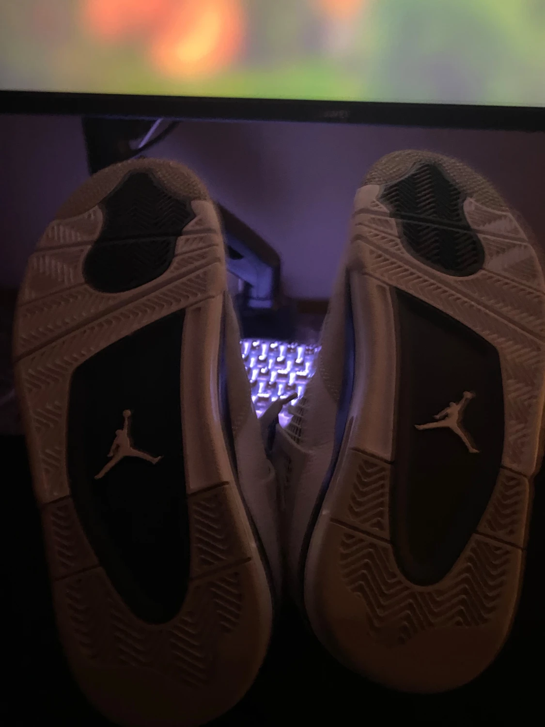 Nike Air Jordan 4 Retro White/Black - 3