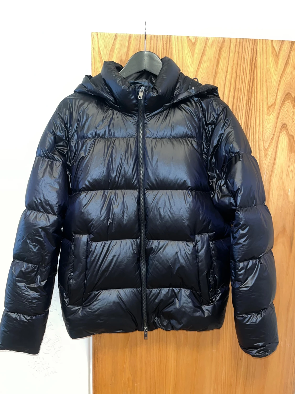 Svart pufferjacka från Massimo Dutti