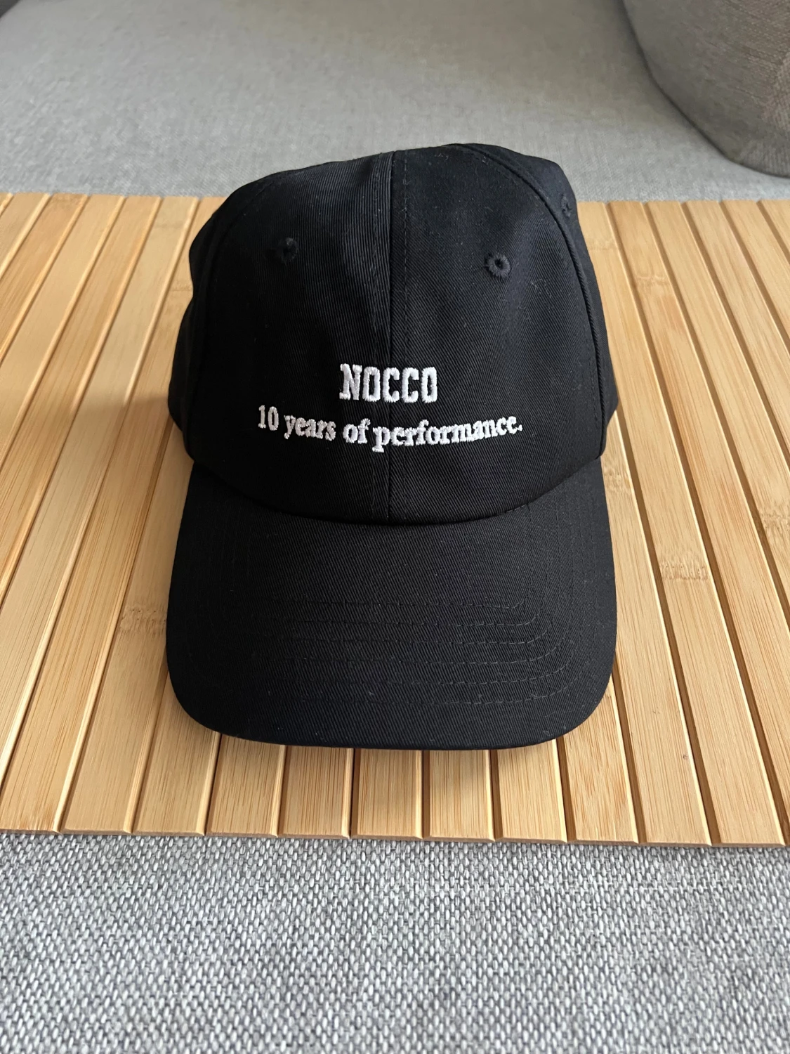  NOCCO svart keps med broderi - 1