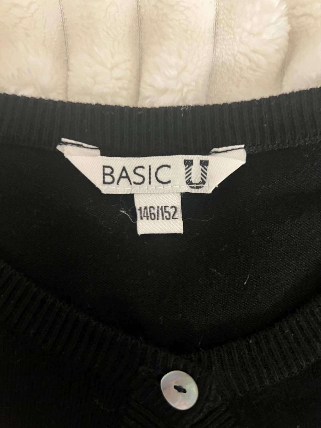 Svart kofta från BASIC U - 1