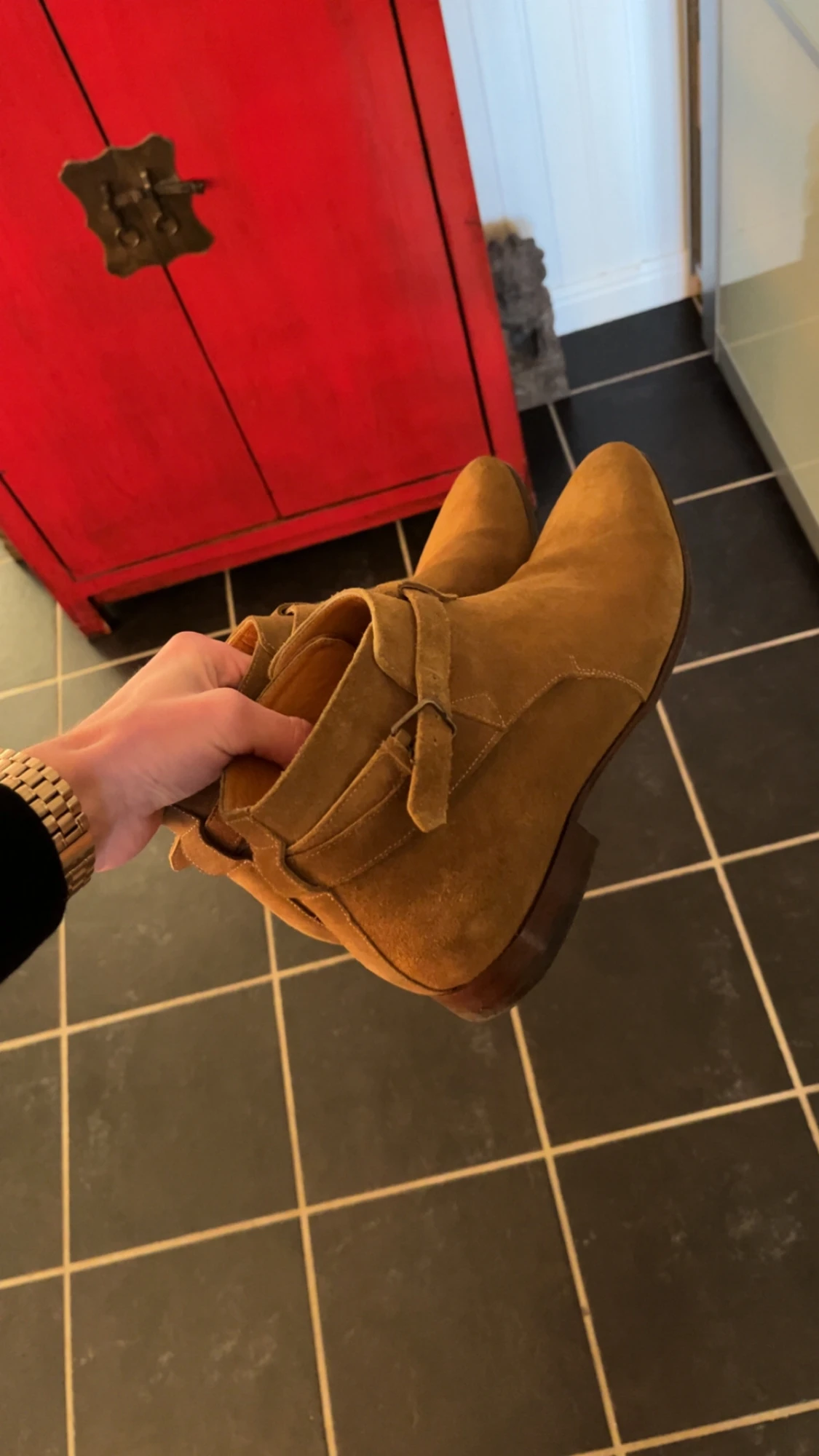 Saint Laurent Paris Jodphur boots 