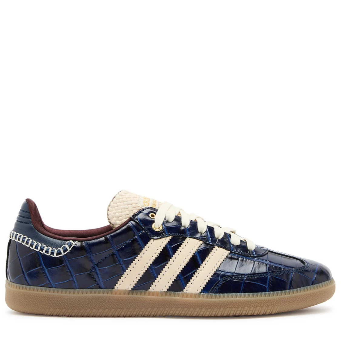 Wales Bonner sambas i krokodil skinn - 1