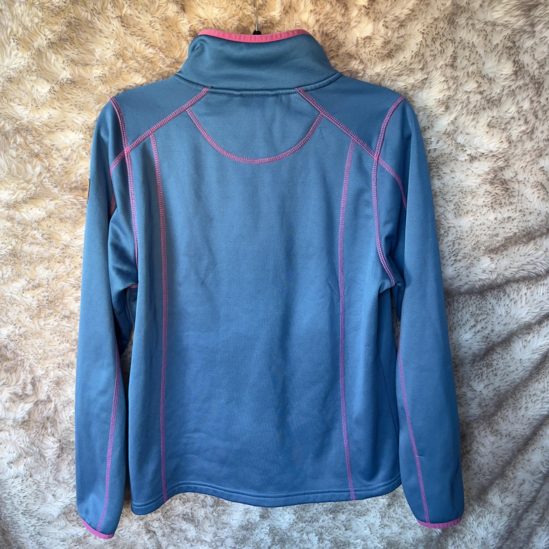 Blå fleecejacka Nordic Outdoor S - 4