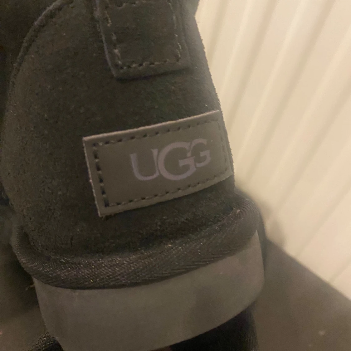 Svarta UGG boots i mocka - 1