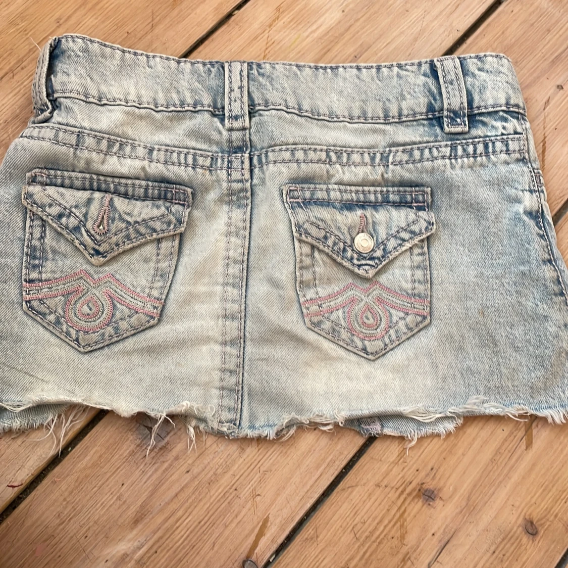 Ljusblå jeanskjol  - 1