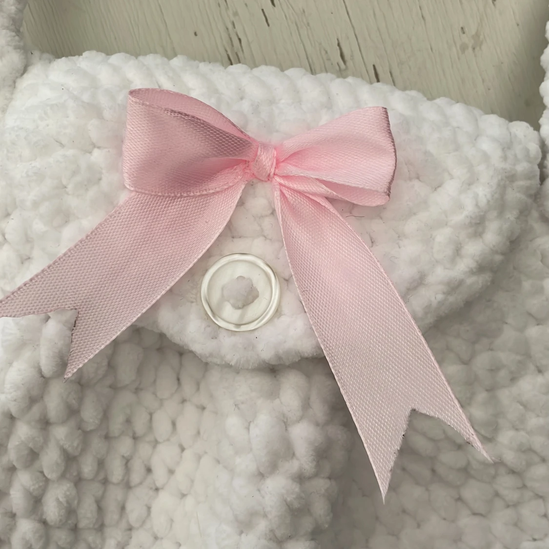 Virkad handväska - 1