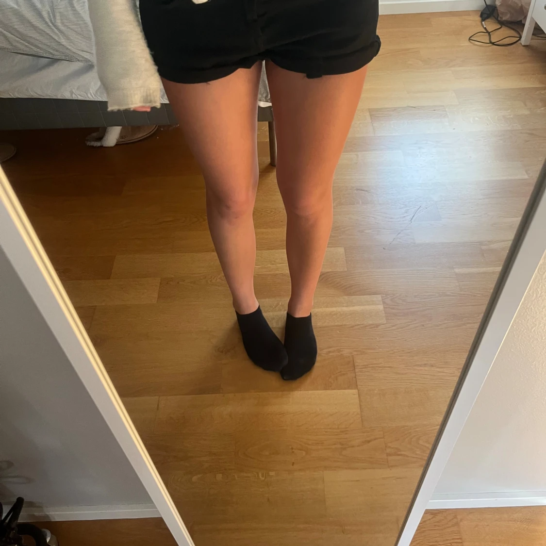 Svarta low waist jeansshorts ifrån LTB