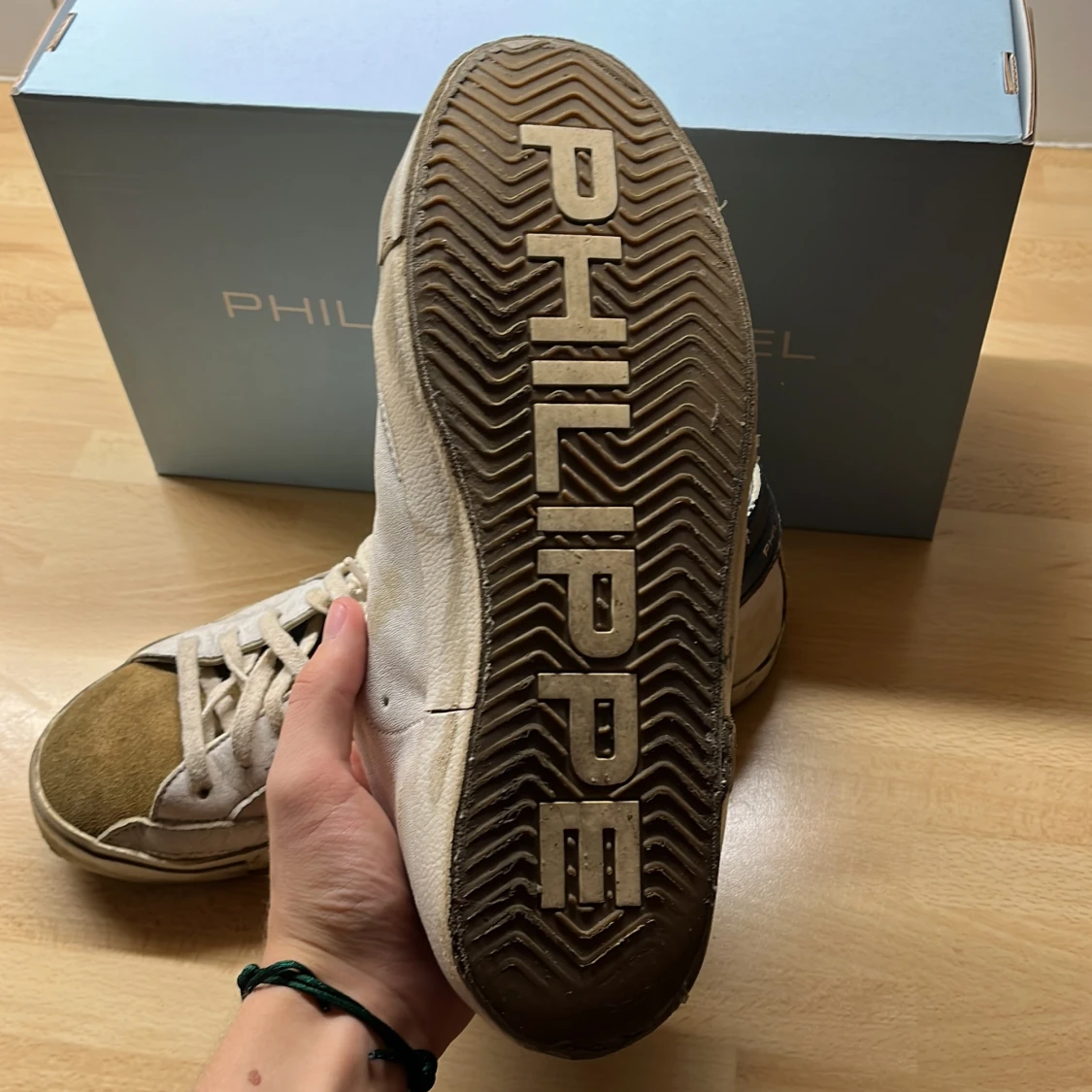 Philippe Model PRSX sneakers, vit/mustard - 2