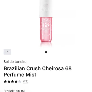 Sol de janeiro 68 - det är en 90 ml och endast sprejat den för o lukta på den men va inget som passa mig