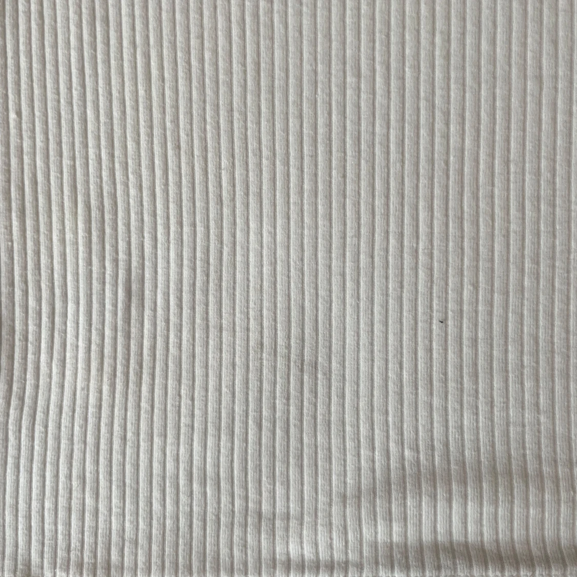 Vit ribbad topp från H&M - 3