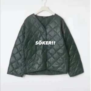 SÖKER grön jacka från Gina Tricot!❤️ - De är mina bilder på exakt den jackan jag söker men jag sålde den för ett tag sedan o jag ångrar de!! Vill ha i storlek M eller L💗Om du eller någon du sätt säljer den så kontakta mig jätte gärna💗