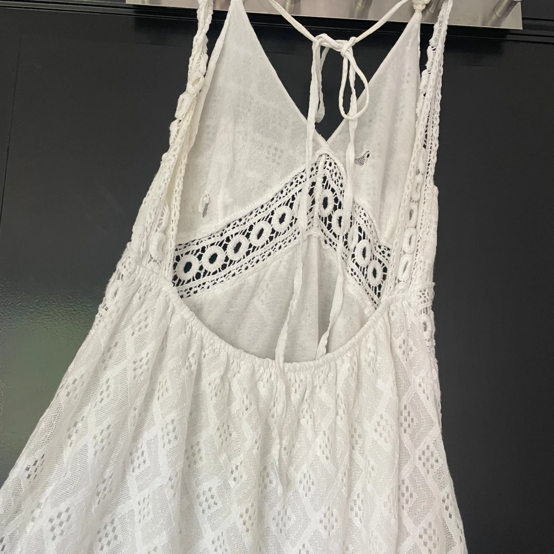 Vit sommarklänning - 1