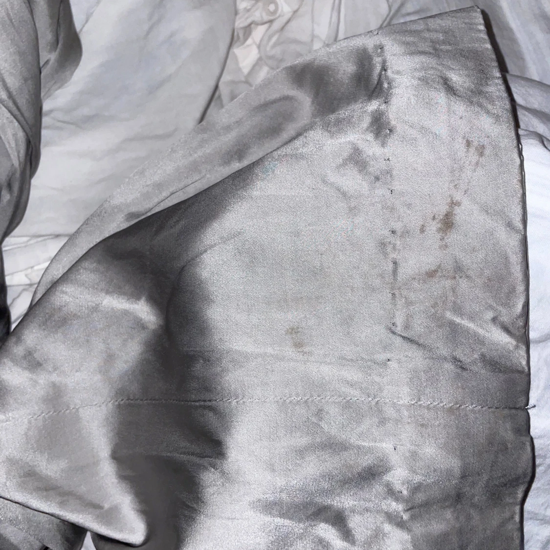 Silver kostymbyxor från Max Mara  - 2