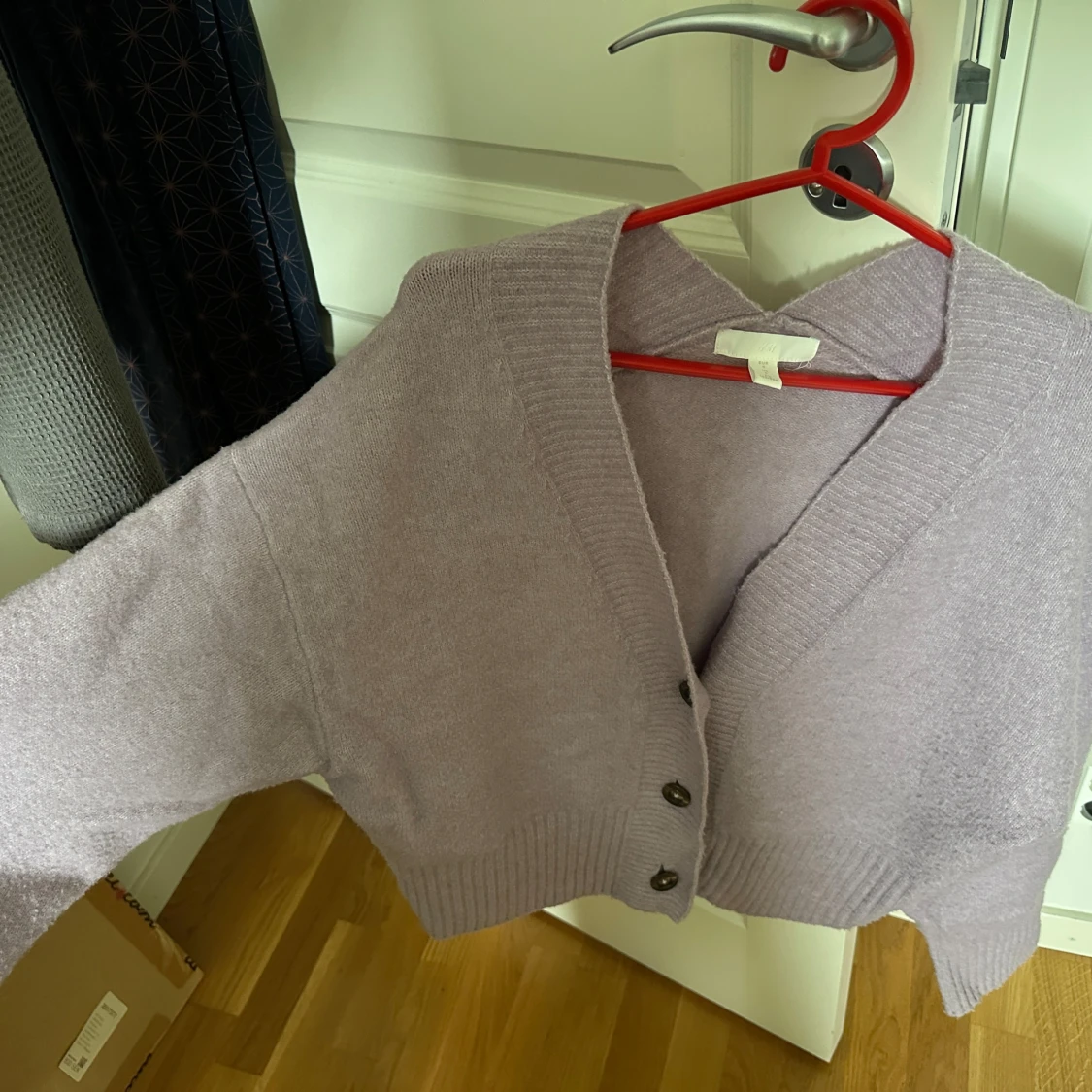 Ljuslila kofta från H&M, storlek S - 3