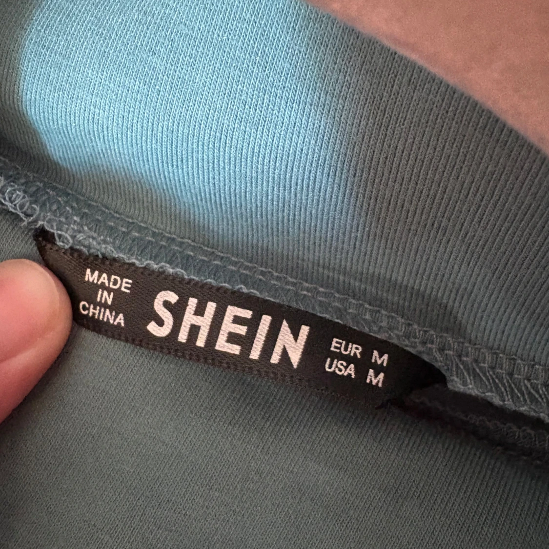 Turkos croppad polotopp  - 2