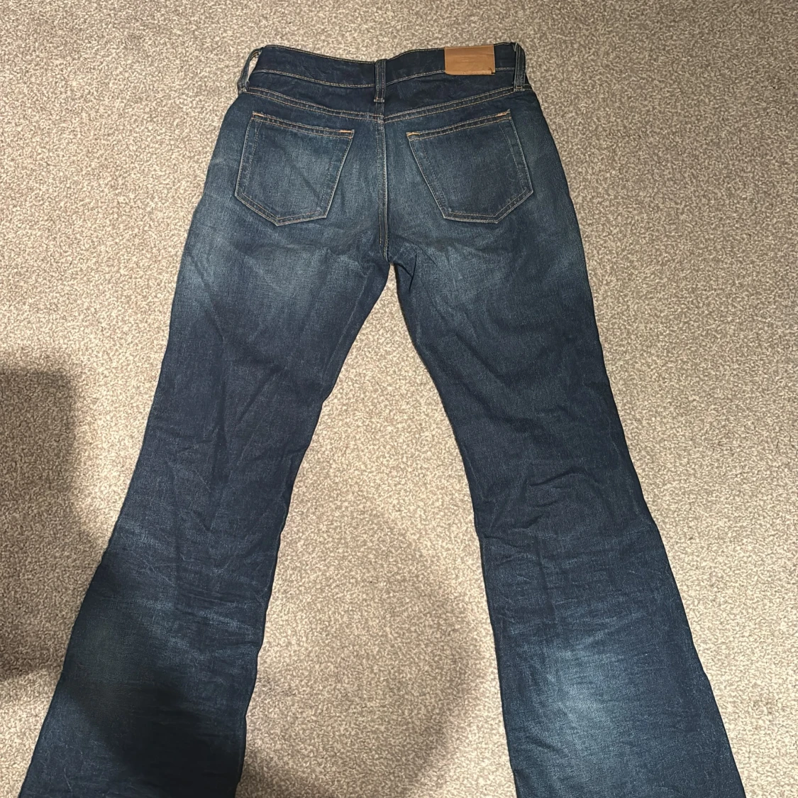 Weekday Nova Bootcut Jeans Blå - 1