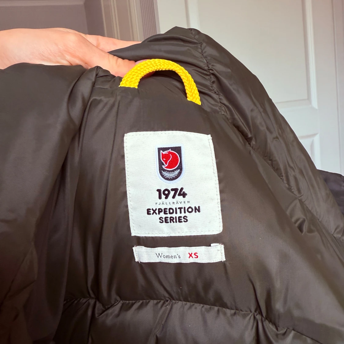 Grön Fjällräven Expedition dunjacka XS - 3