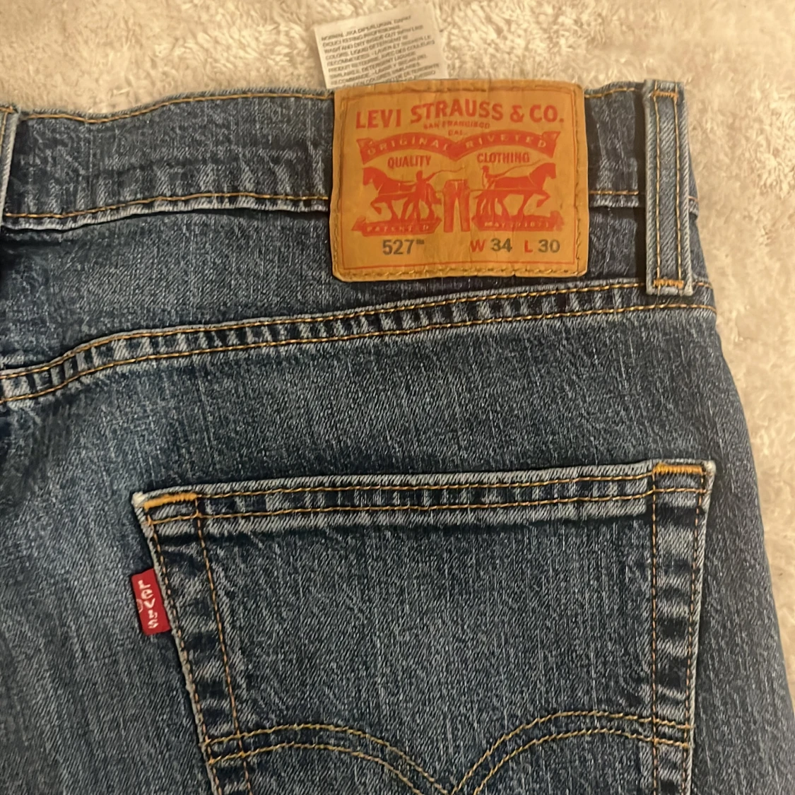 Levi's 527 blå jeans W34 L30 - 2