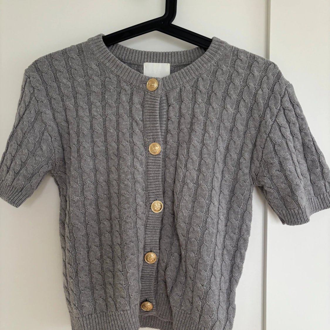 Grå kofta från HM - 3