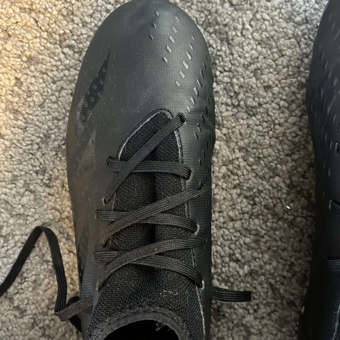 Svarta Adidas Predator fotbollsskor - 3