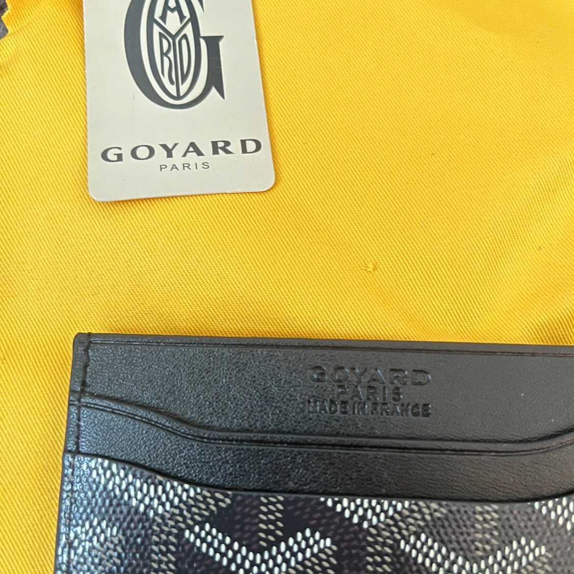 Svart korthållare - 2