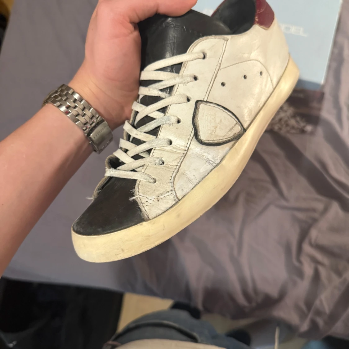 Vita sneakers från Philippe Model - 2