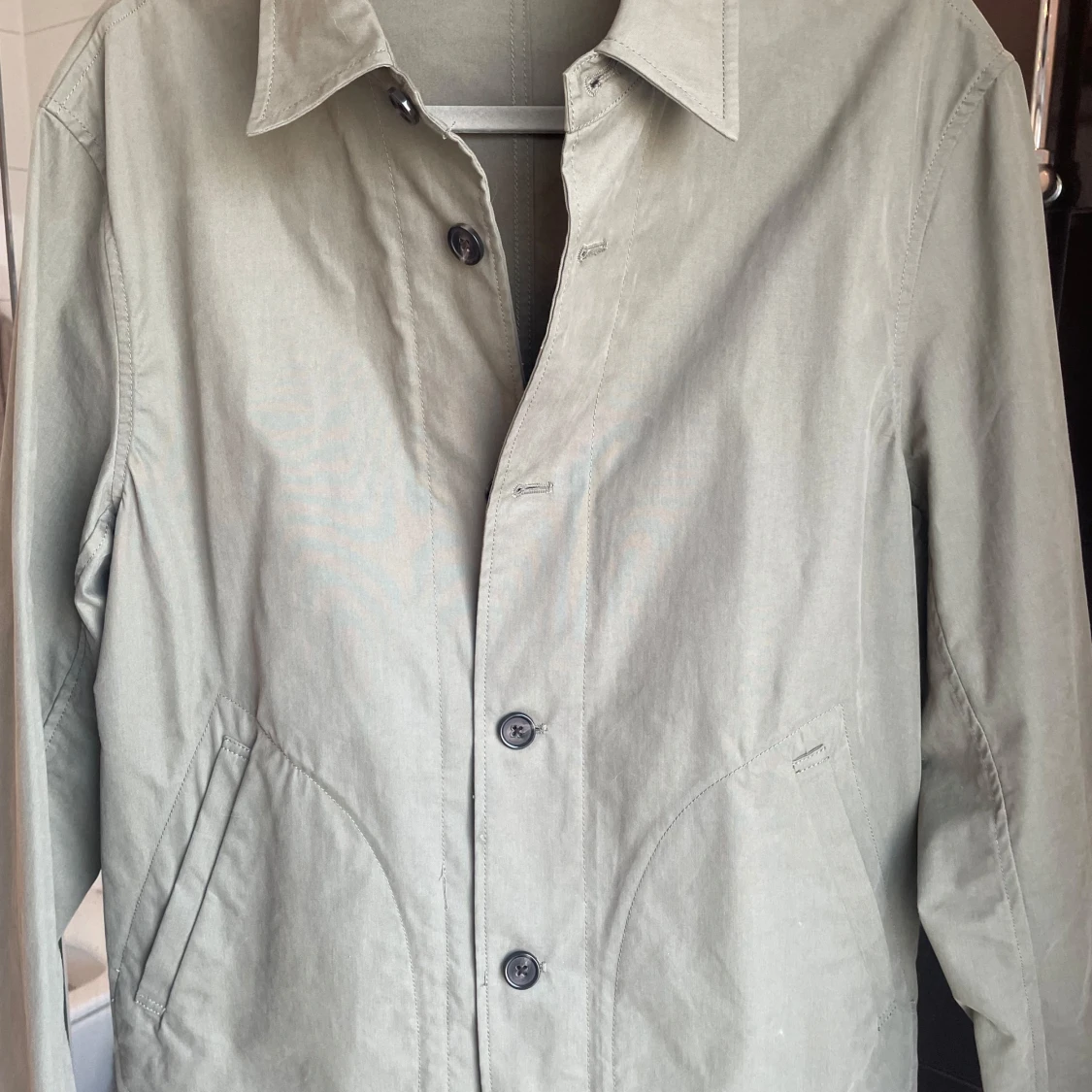 Olivgrön jacka/overshirt från Zara - 2