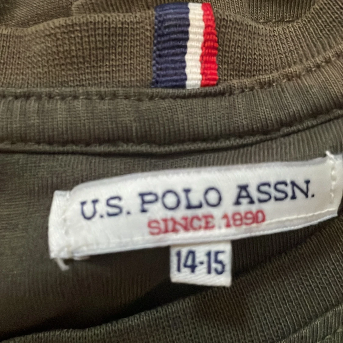Olivgrön t-shirt från U.S. Polo Assn. - 1