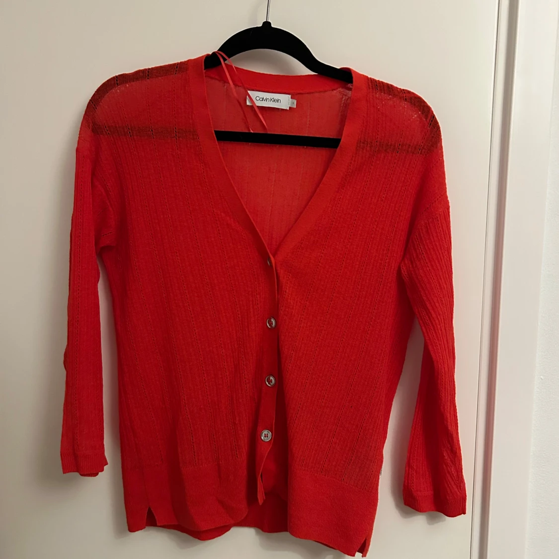 Röd kofta från Calvin Klein  - 2