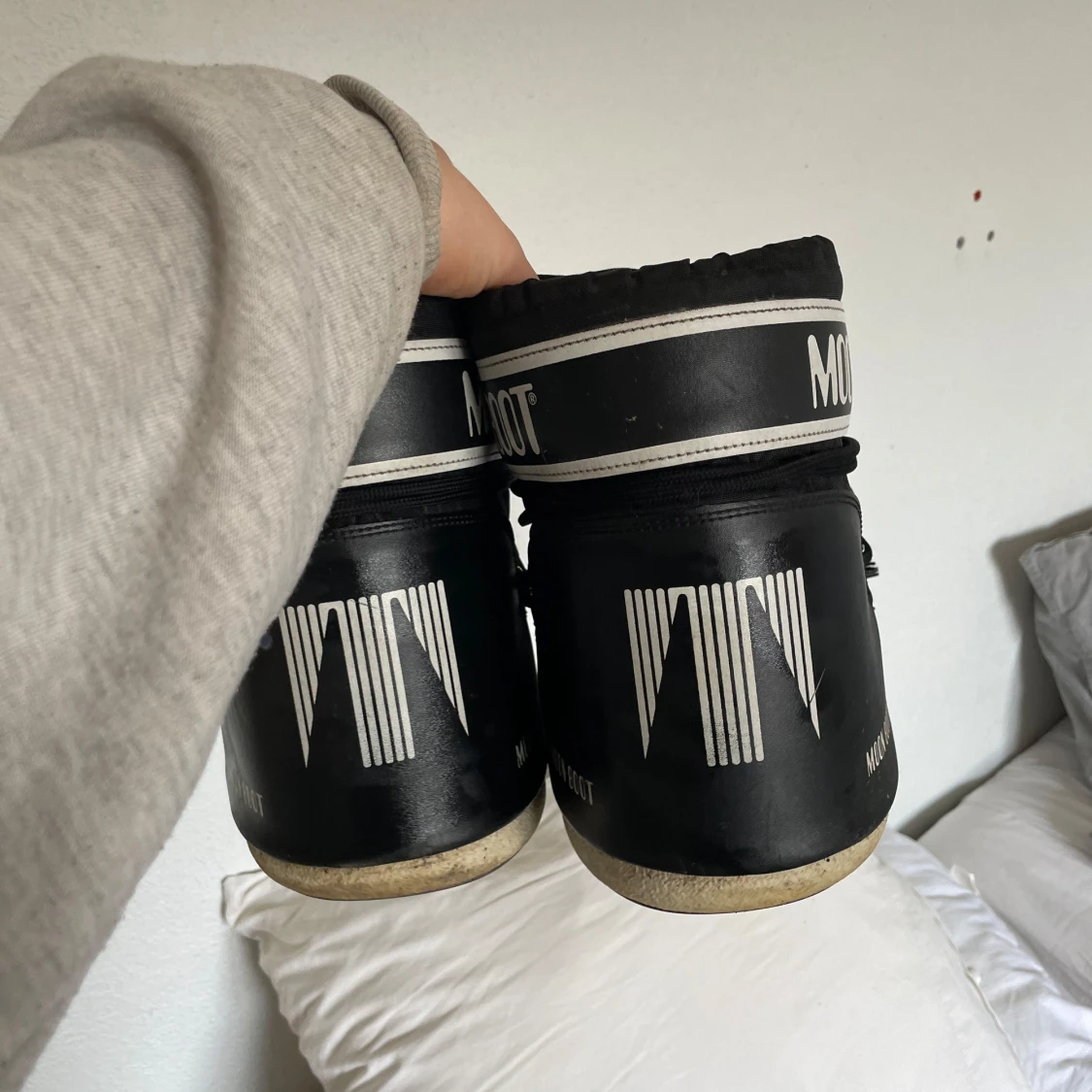 Svarta Moon Boots - 2