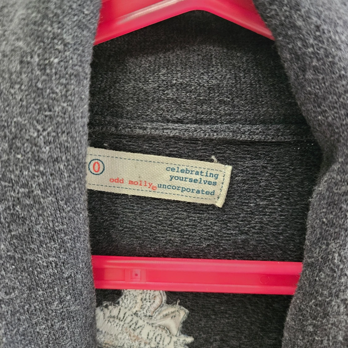 Mörkgrå kofta från Odd Molly stl 0 - 1