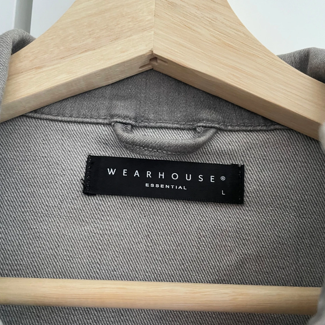 Grå jeansjacka  - 2