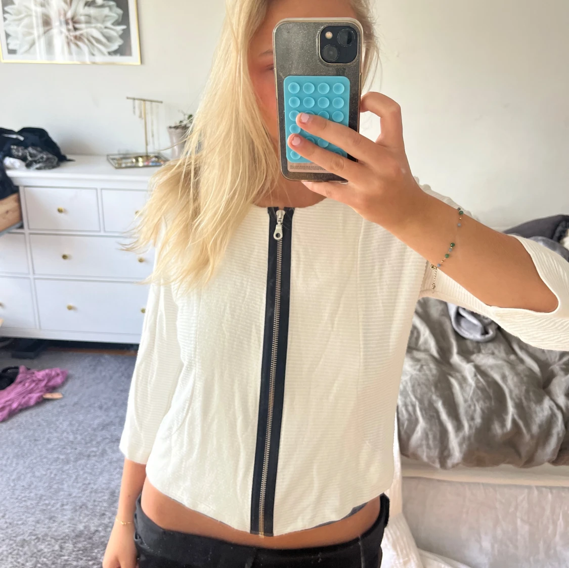 Trekvarts tröja/kofta - 2