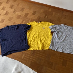  t-shirt från Gant - Säljer 3 gant T-shirts 75kr st och 150kr för alla tre. De är i bra skick och storlek S. Om du vill köpa en så skriv till mig.