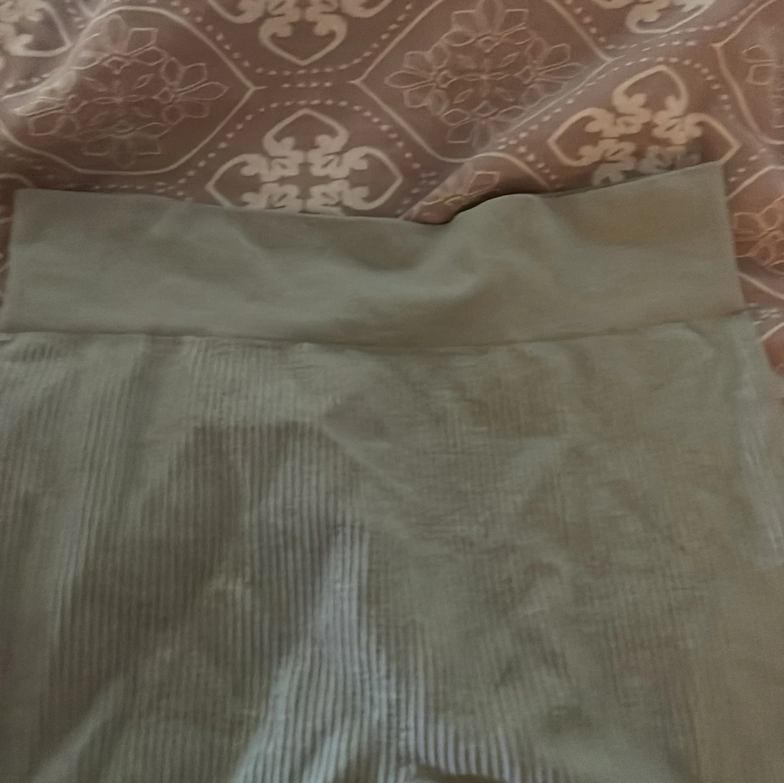 Grå ribbade tränningbyxor  från H&M - 2