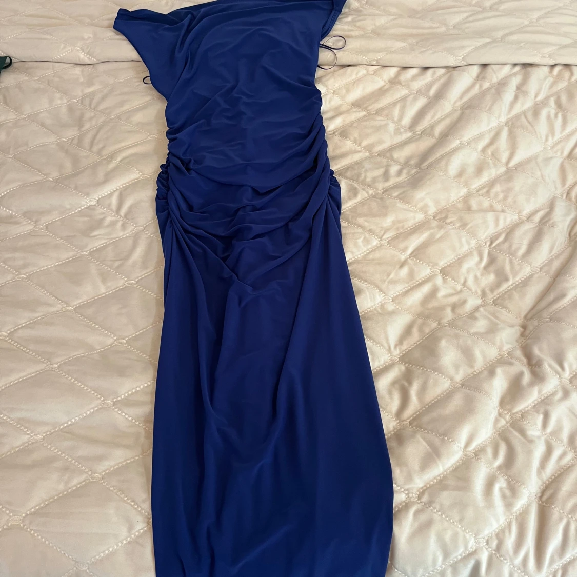 Marinblå långklänning från Zara - 2