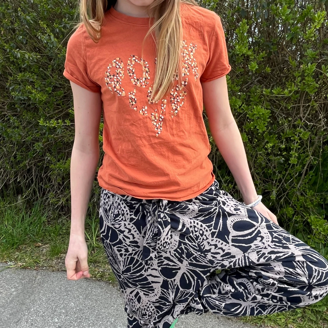 Svartvita mönstrade byxor från Pomp de Lux