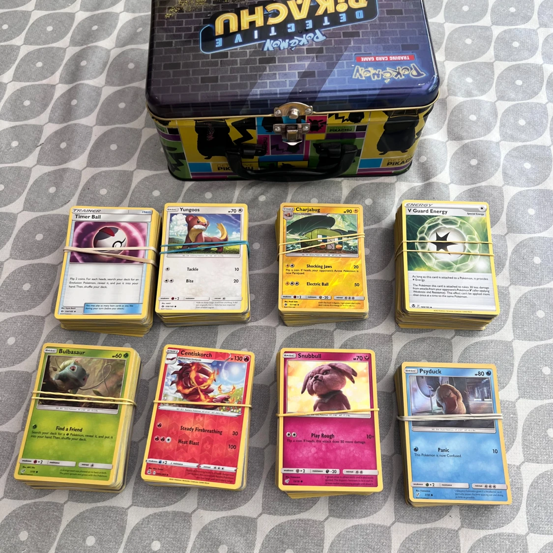 Pokémonkort + låda 