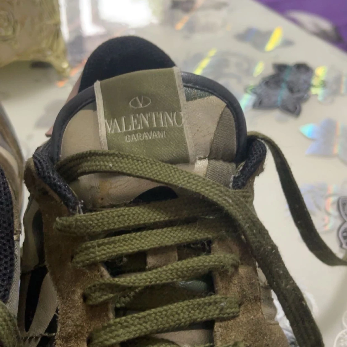 Valentino Rockrunner sneakers med camouflage - 3