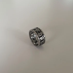 Chrome Hearts Ring - Använd 1 gång. Stainless steel, Storlek 8,5