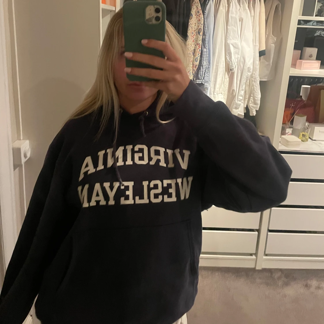 Svart Virginia Wesleyan hoodie - 1