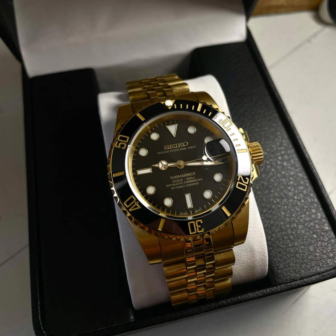 Seiko ”Wolf of Wall Street” Mod