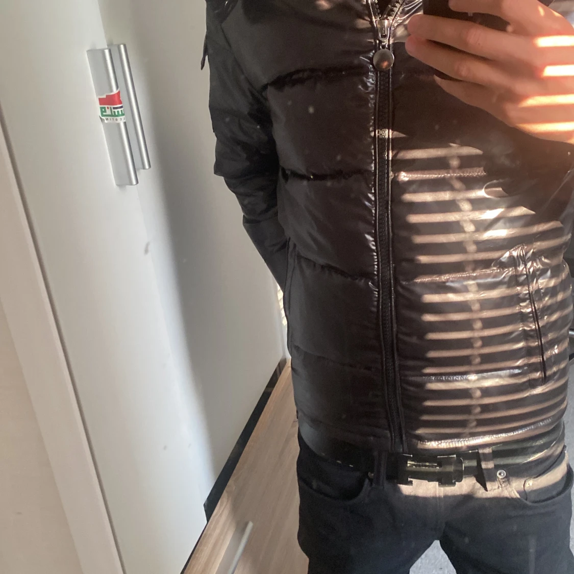 Svart pufferjacka  - 2