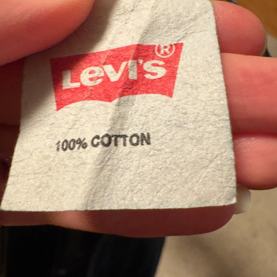 Mörkblå jeanskjol från Levi's - 3