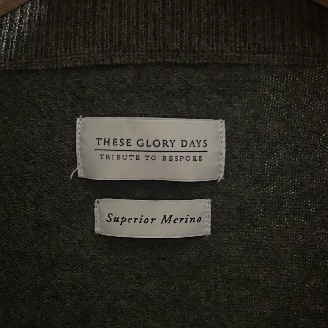merinoullskofta från These Glory Days - 1
