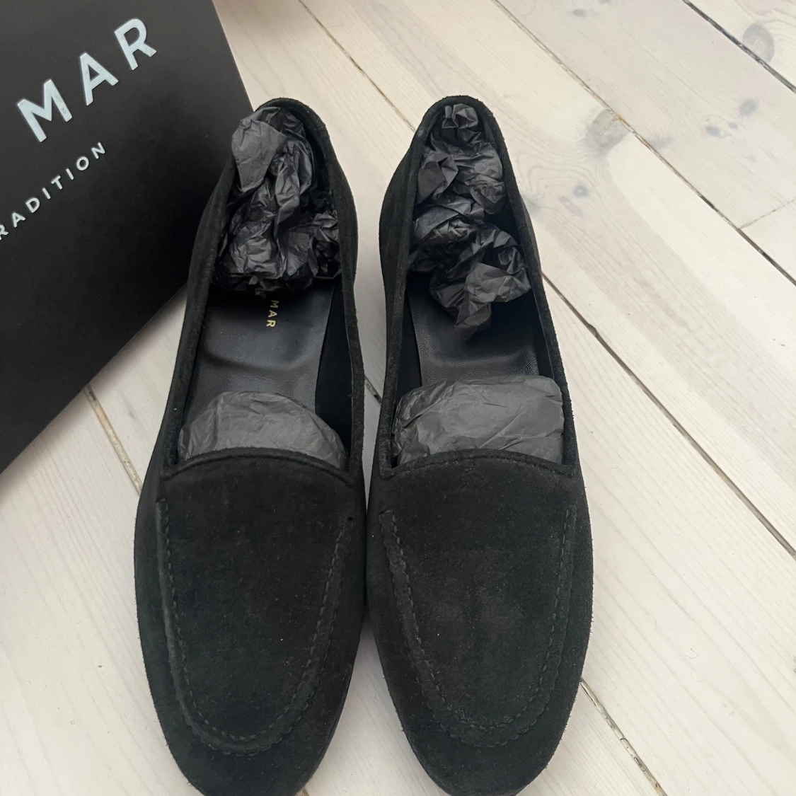 Svarta mockaloafers från Grand Le Mar - 1