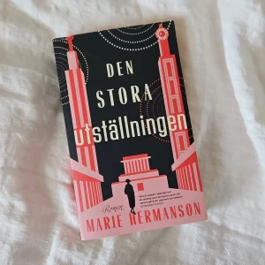 Den stora utställningen - Romanen utspelar sig i Göteborg 1923 under Jubileumsutställningen. Boken följer nittonåriga Ellen som får ett journalistjobb och dras in i ett mysterium med Albert Einstein och hot om mord. Omslaget är svart och rosa med illustrationer av byggnader.