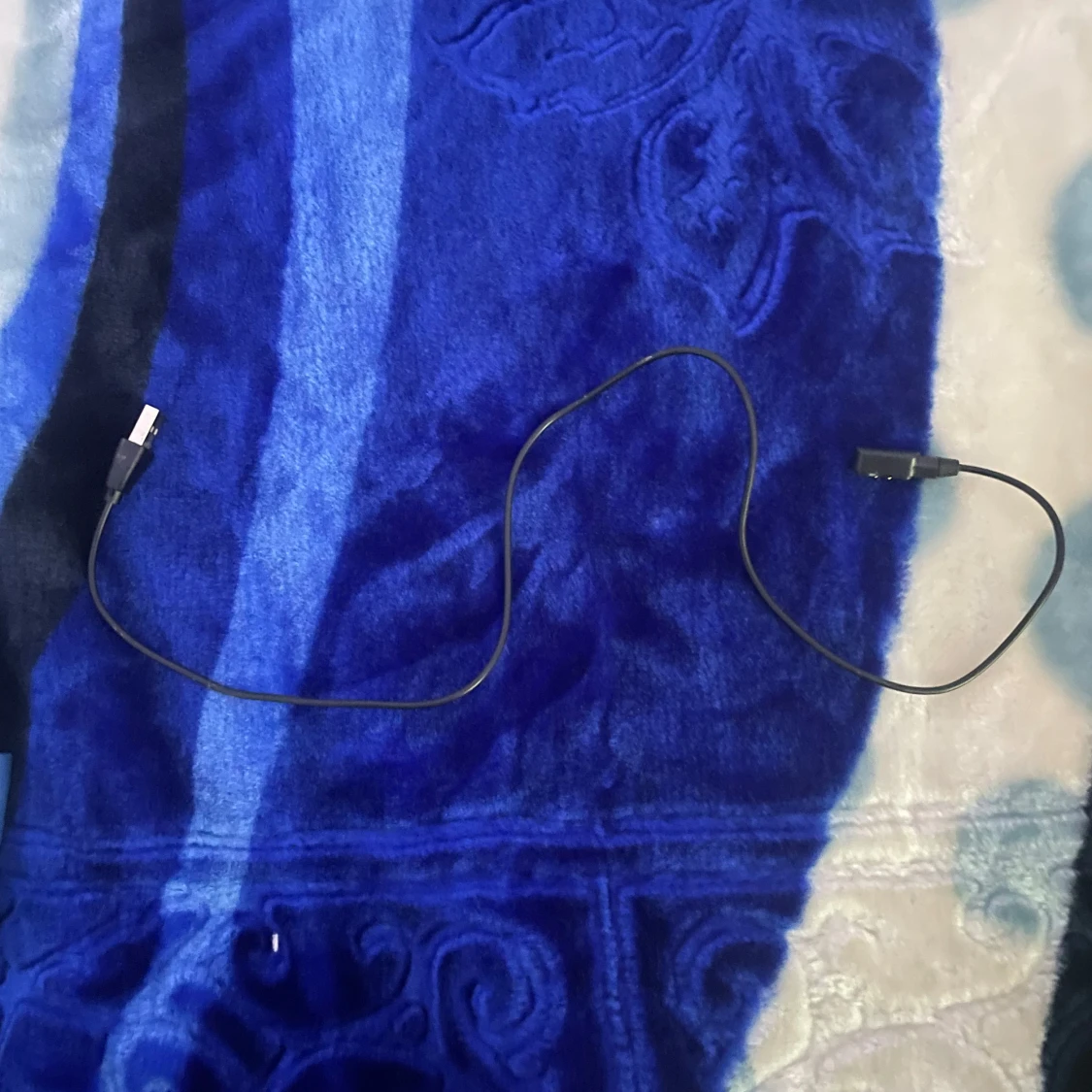 Microwear W17 smartklocka med blått silikonband - 1