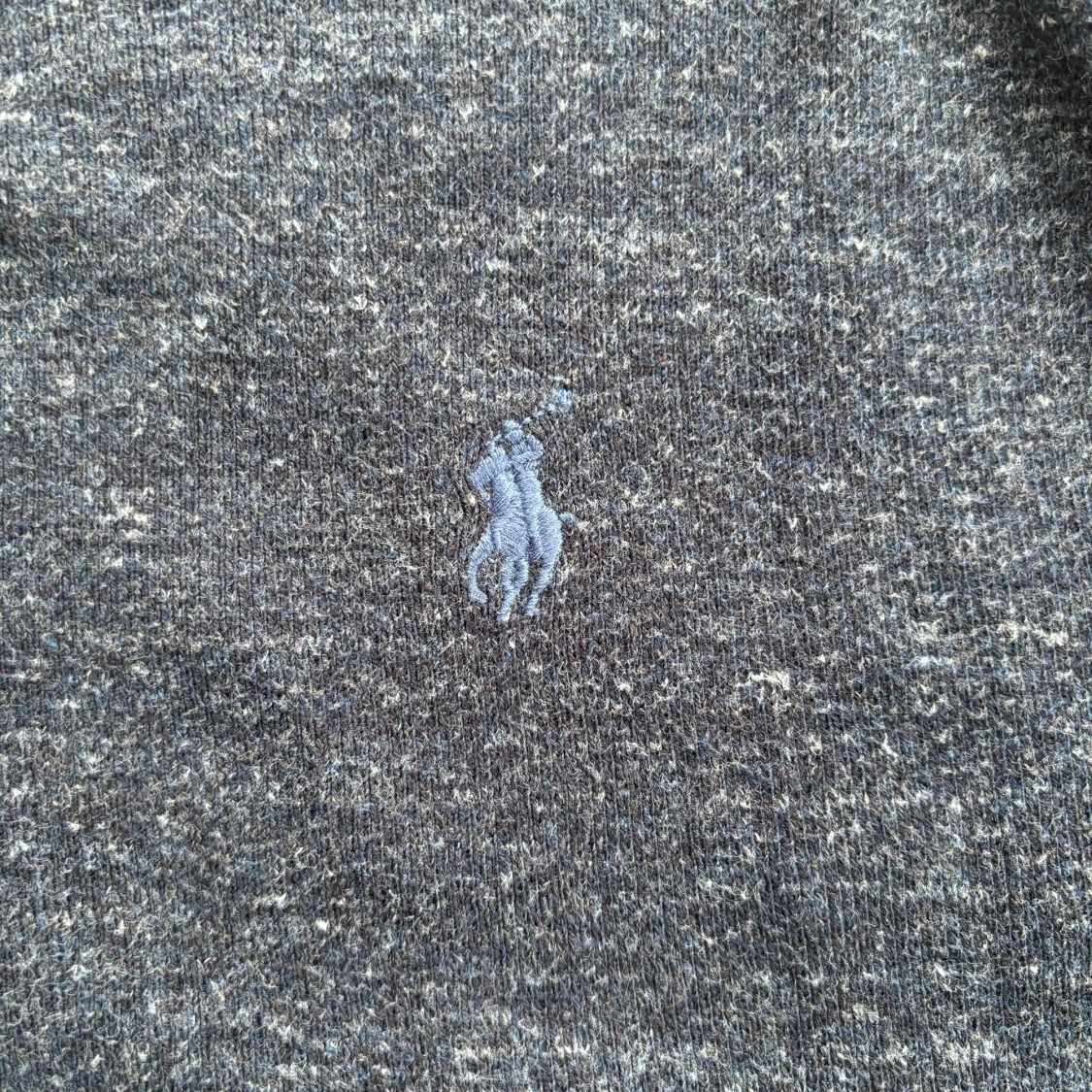 Polo Ralph Lauren – Mörkblå melerad sweatshirt - 2