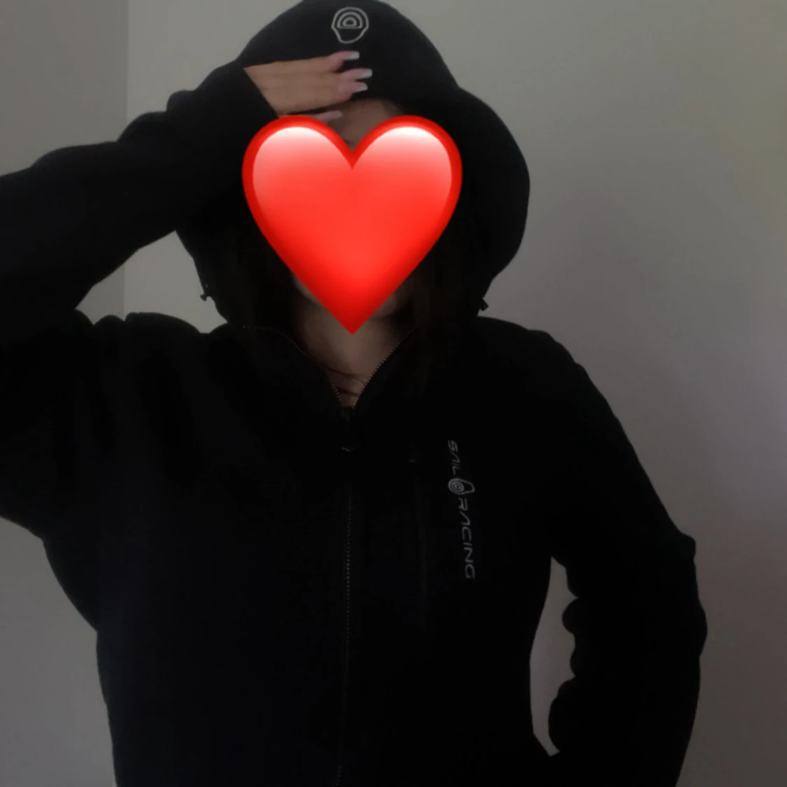 Svart hoodie från SRA Racing - 1